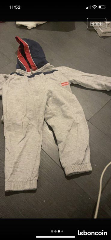 Ensemble joggings plus teeshirt et veste Lévis (image 2)