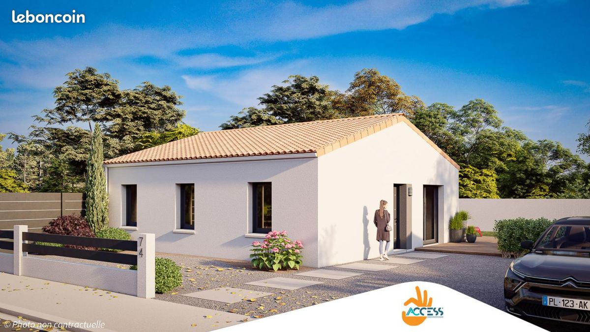 Maison 6 pièces 74 m² · à Merpins · 74 m² · 130 200 €