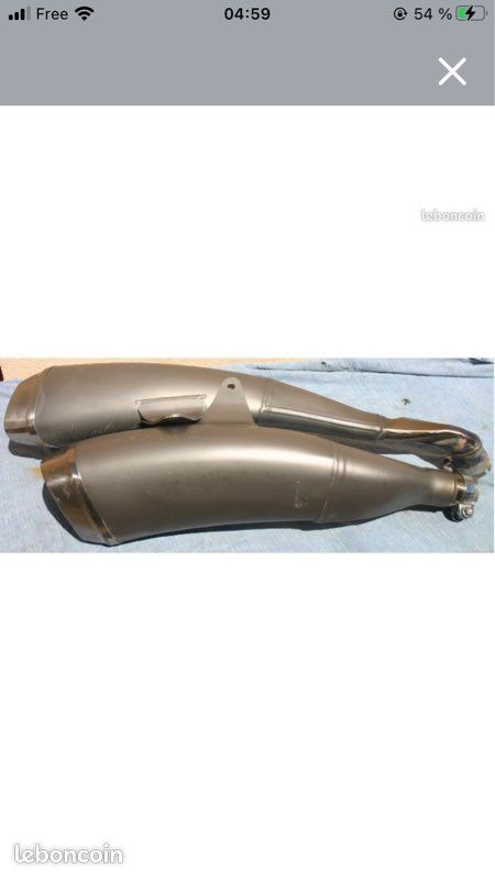 ÉCHAPPEMENT SUZUKI D’ORIGINE Gsx-R gsxr 1000 k9 2009 (image 1)
