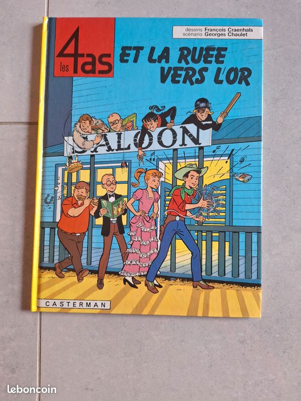 Lot de 3 BD les 4 as (image 6)