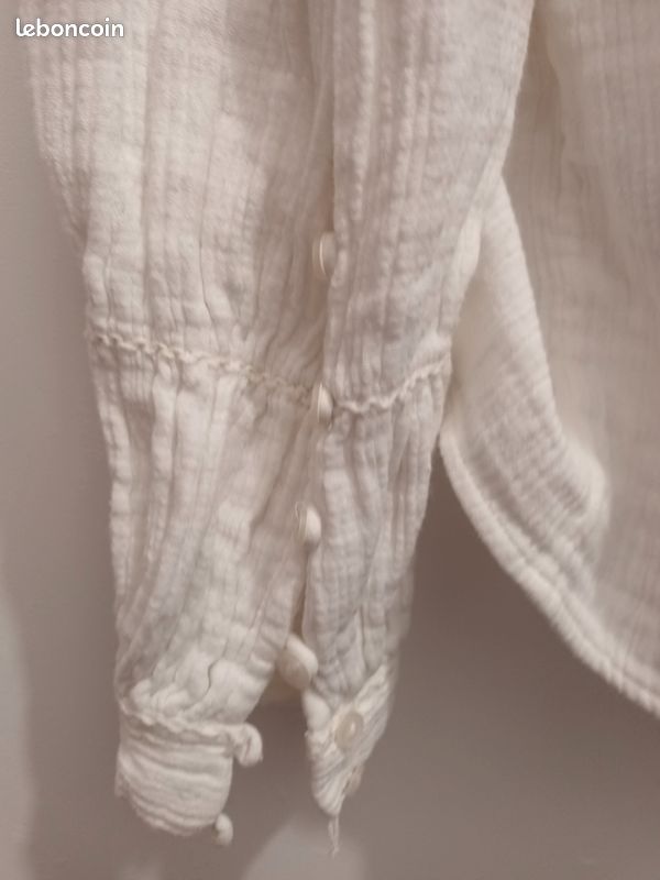 Chemisier Bash Chemise Blanche Chemise/Blouse Bash Blanche Taille