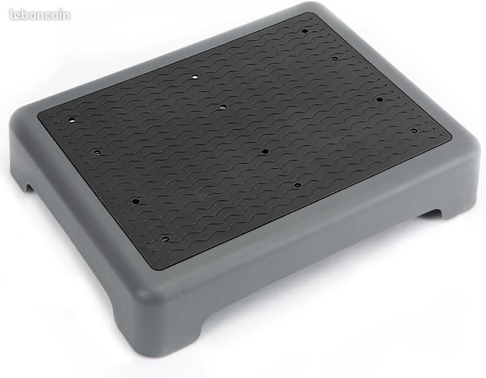 Marchepied Antidérapant QWORK 9 Cm - Charge Jusqu'à 220 Kg Pour Douche, Baignoire Et Voiture