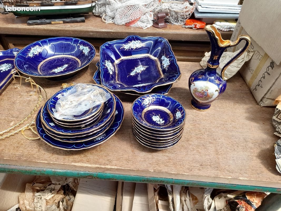 Vaisselle bleue (image 1)
