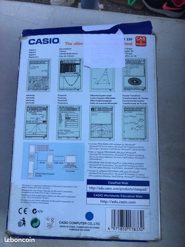 ClassPad 330 PLUS | SCHOOL & LAB. | Calculators | CASIO