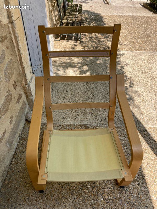 Fauteuil IKEA housse vert émeraude (image 4)