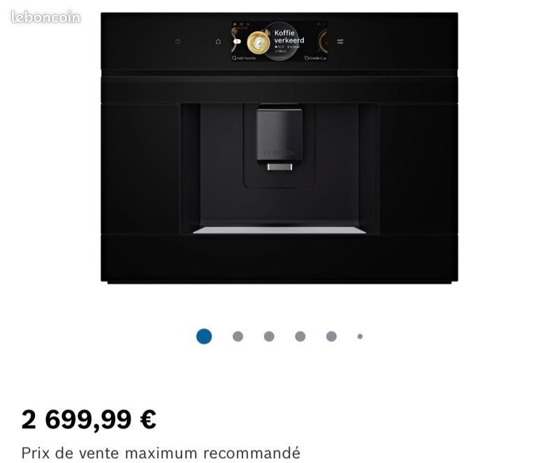 Bosch Serie 8 machine à café automatique (image 1)