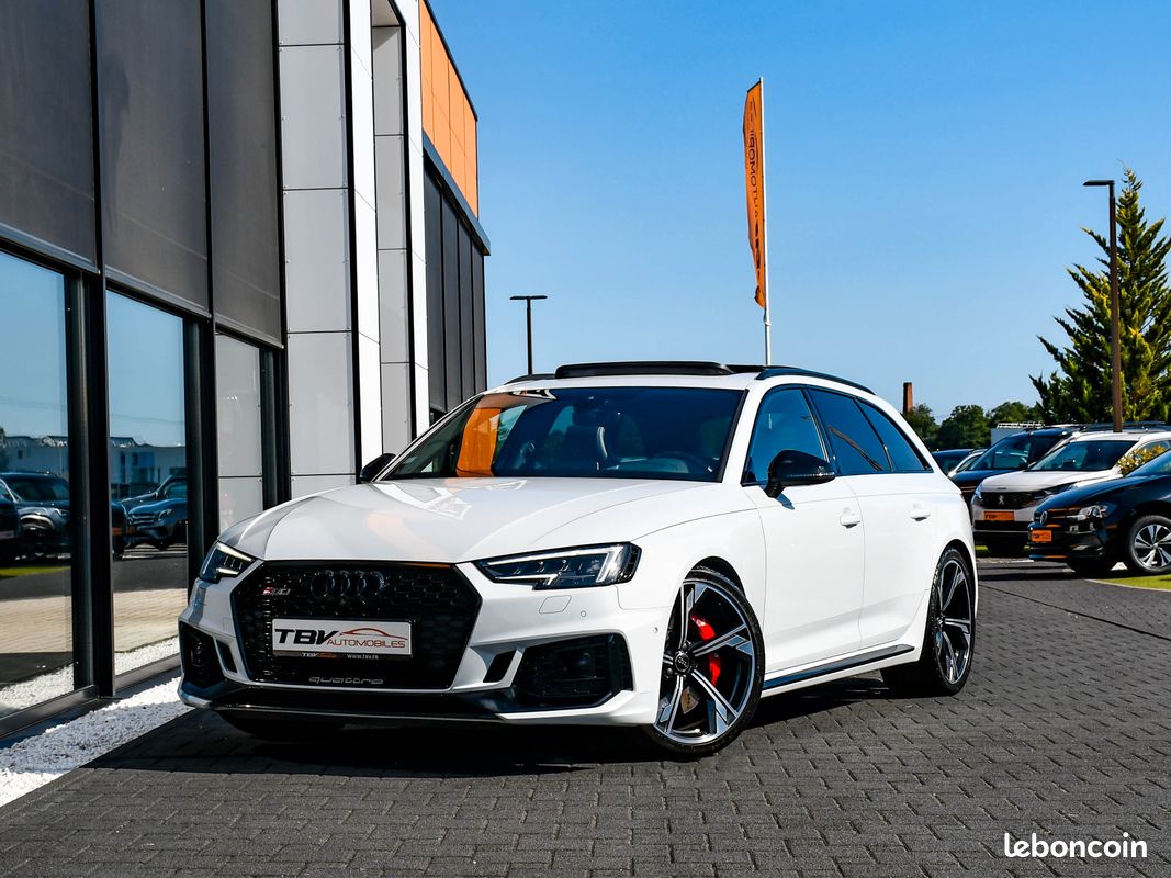Audi RS4 2.9 V6 TFSI 450 CH BLACK RS DESIGN TOIT PANO ACC CAMERA 360° HUD CUIR NAPPA ELECT MATRIX BEAM HIFI B&O CARPLAY (image 1)