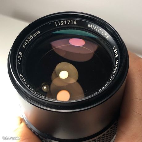 Minolta MC Tele Rokkor 135mm f2.8 en très bon état - Photo, audio & vidéo