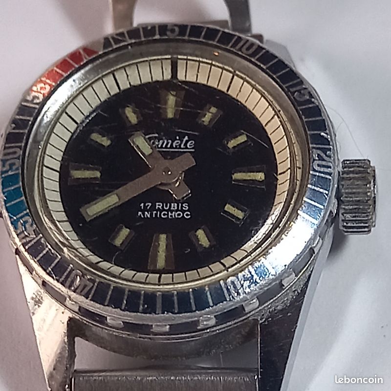 Montre De Plongée Comete Pour Femme - À Réparer Ou Pour Pièces, Occasion