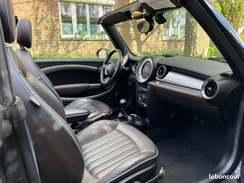 Mini MINI COOPER S CABRIOLET 184CH MONTE CARLO * 2012 * CUIR * GPS * SIEGE CHAUFF (image 25)