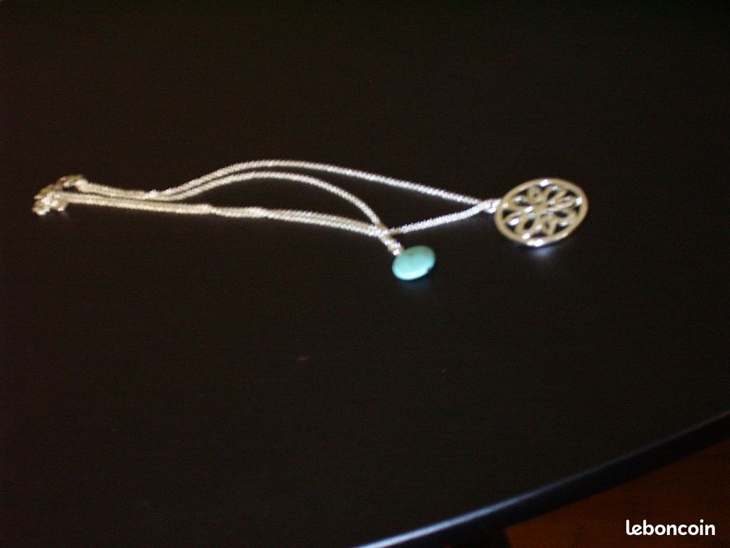 Collier sautoir 2 rangs MONET (image 1)