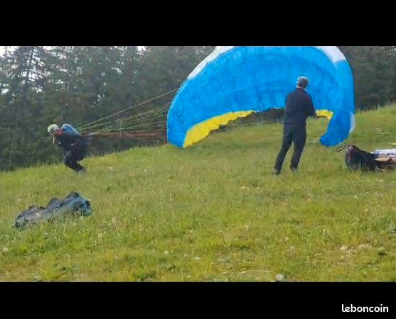 Parapente advance alpha 7 28 m2 bleue (image 2)