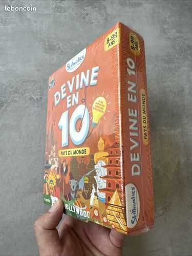Jeu De Société 'Devine En 10 - Pays Du Monde' Skillmatics - Âge 8 à 99 Ans - Neuf
