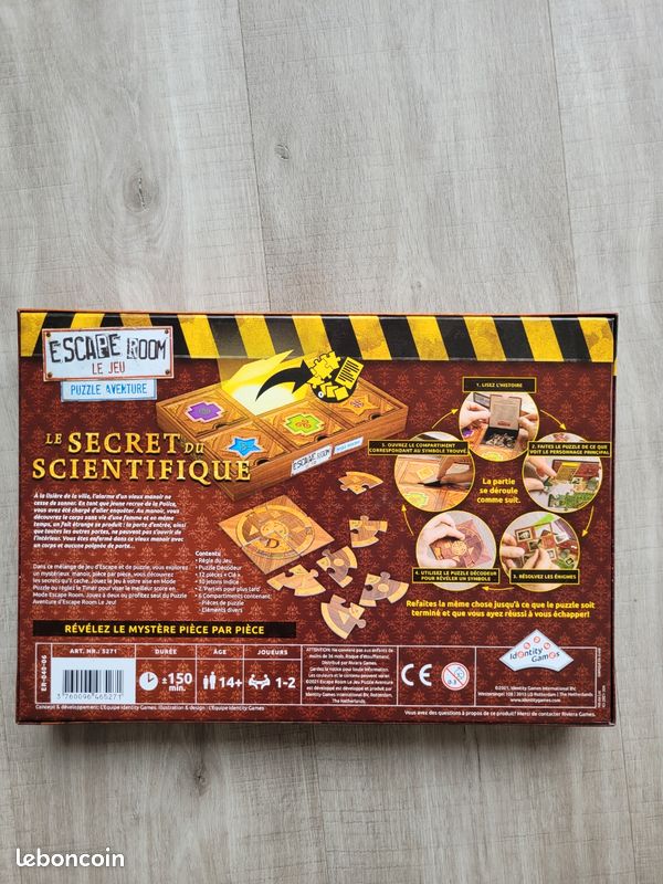 Escape room puzzle aventure Neuf (image 2)