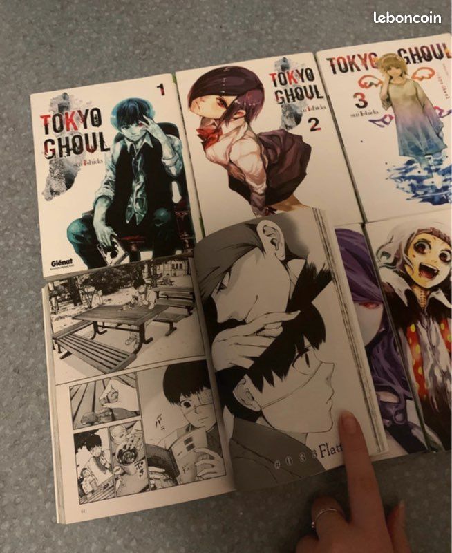 Tokyo Ghoul – Tomes 1 à 6 (Glénat) (image 2)