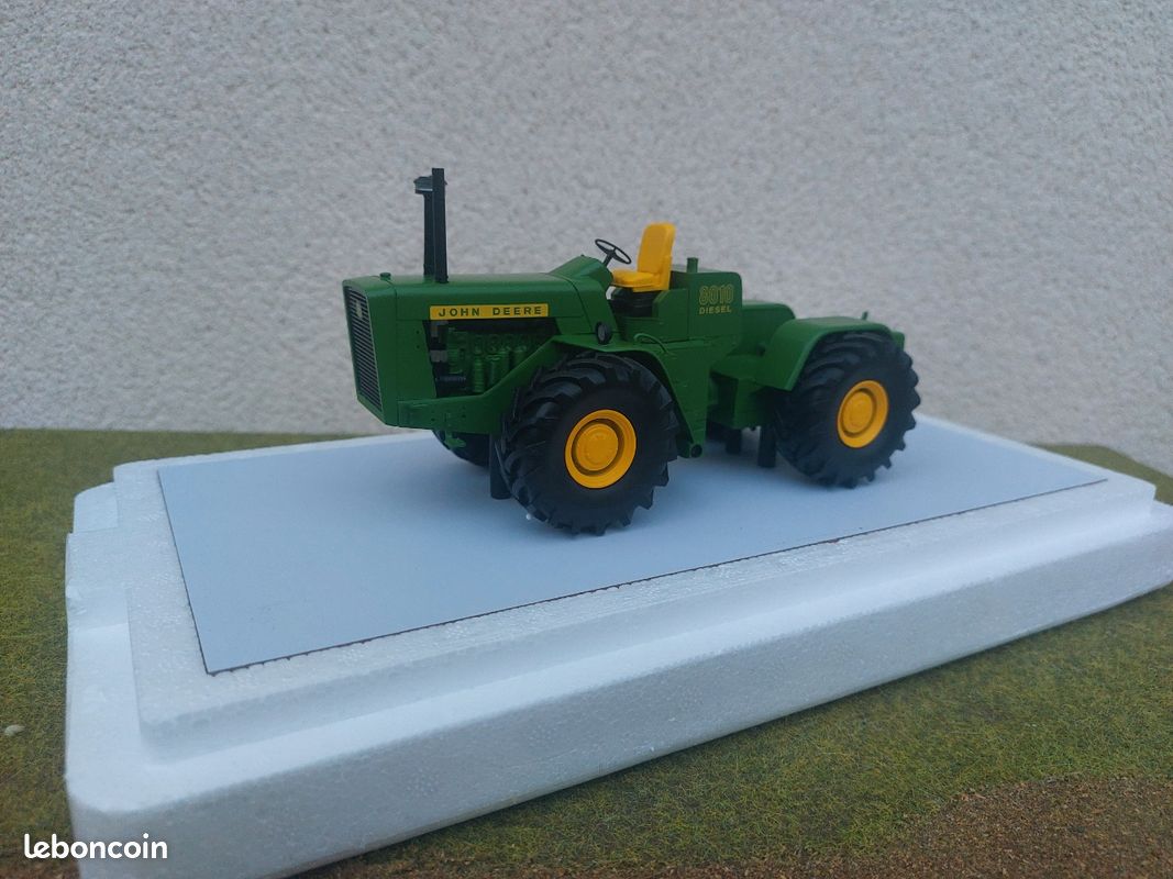 Miniature Schuco 1/32 - John Deere 8010 - Réf SCH9166 - Tracteur Articulé