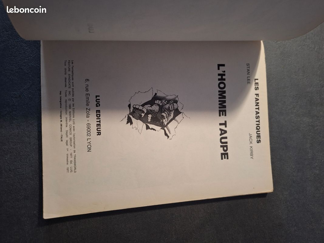 Fantastiques T12 L’Homme Taupe (image 4)