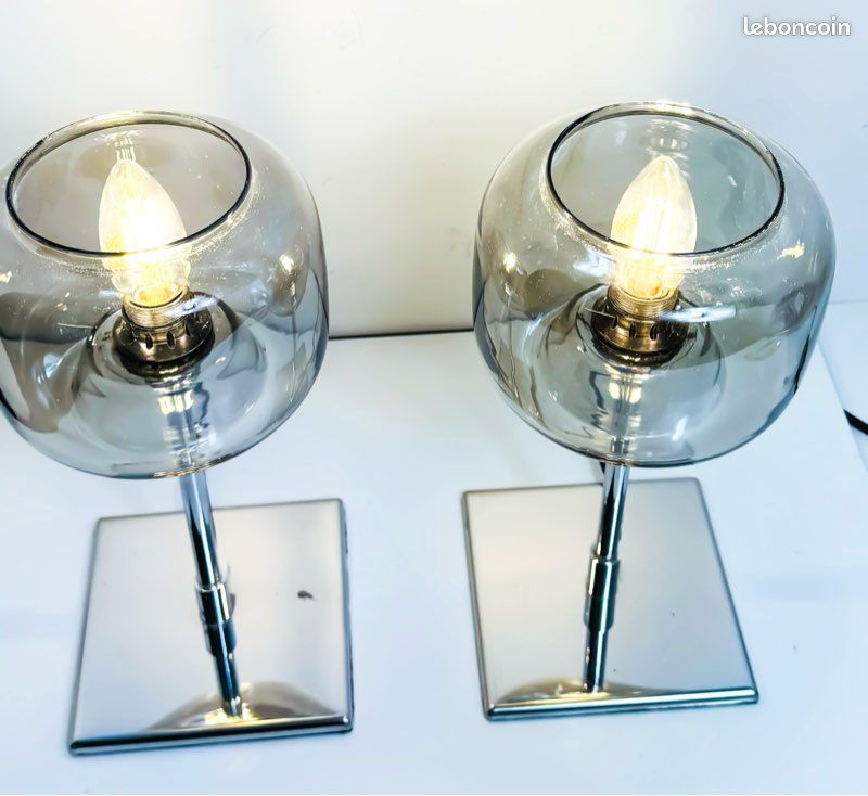Paire de Lampe Gaëtano Sciolari (image 7)