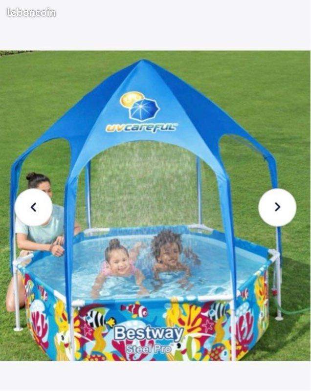 Piscine hors sol pour enfants Pro UV Careful neuf 100 (image 3)