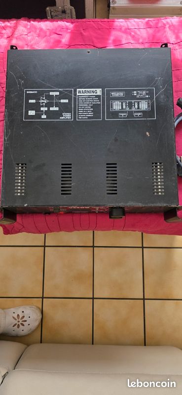 Lot de 2 enceinte+1 ampli sono+1 lecteur cd (image 5)