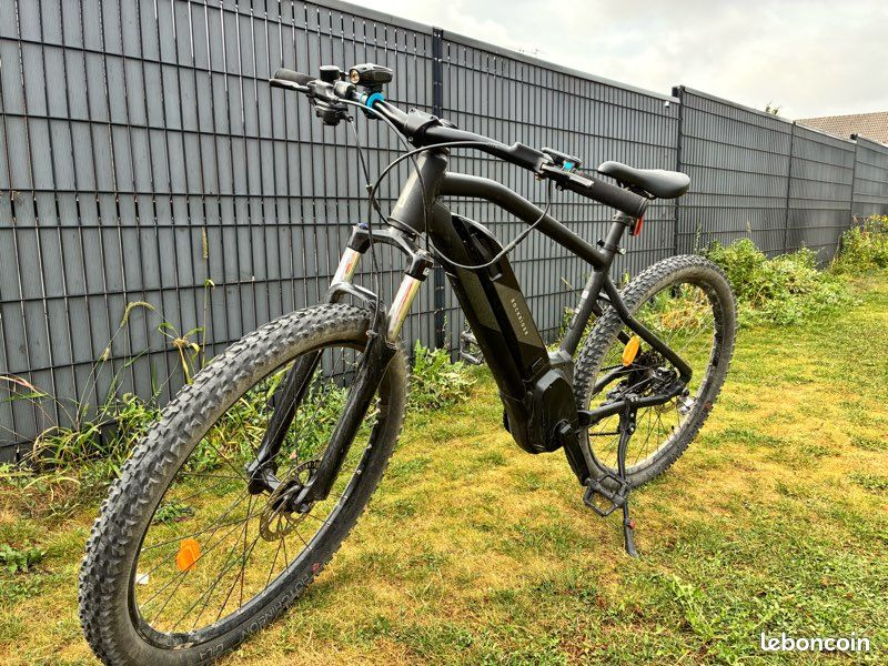 Velo Electrique Rockrider St 500 E St 500 Decathlon Rockrider 500
