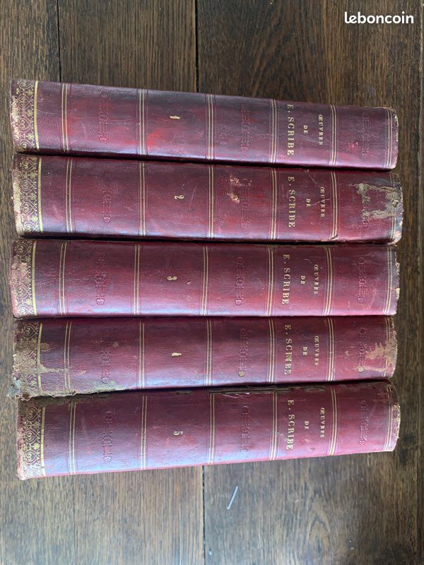 Œuvres de Scribe en cinq volumes (image 1)