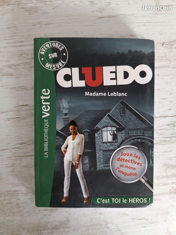 Livre enfant Cluedo (image 1)