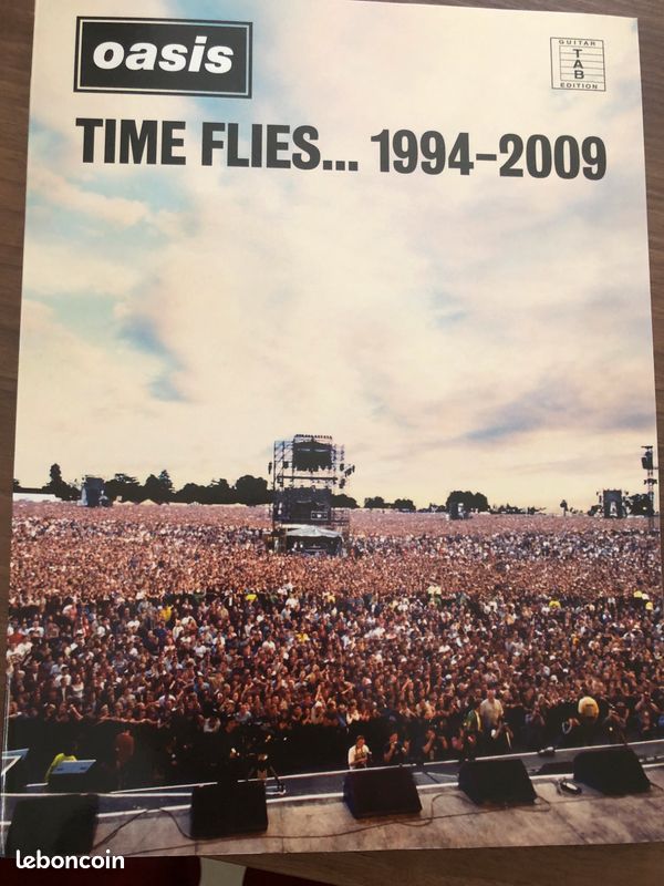 Guitare Song book Oasis - Time Flies (image 1)