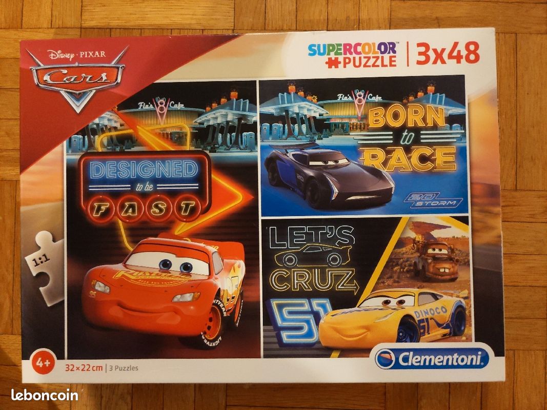 Puzzle Cars 48 pièces . Montauban (image 1)