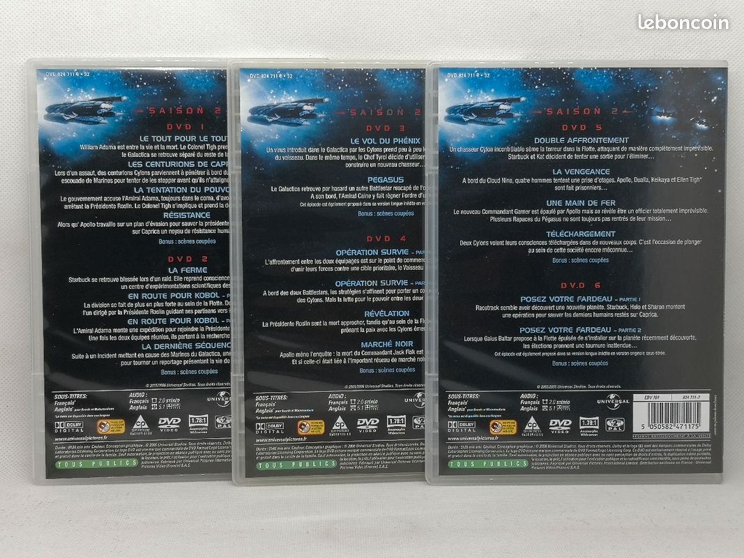 Coffret DVD "Battlestar Galactica", l'intégrale de la saison 2 (image 4)