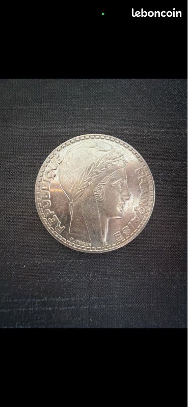 Lot de pièce 20 franc Turin argent 20/u (image 2)