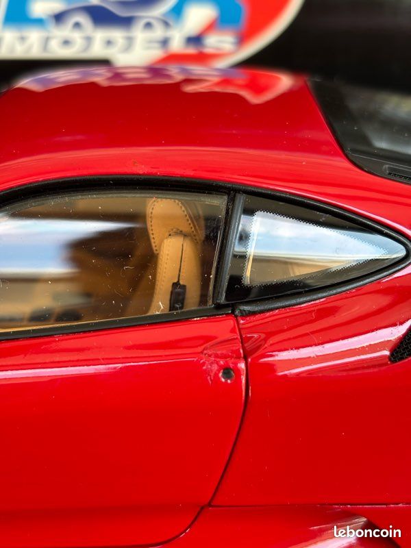 Ferrari F430 MG Modèles 1/18 Novitec Rosso Et Bleu Mat Carbone – édition Limitée 01/05
