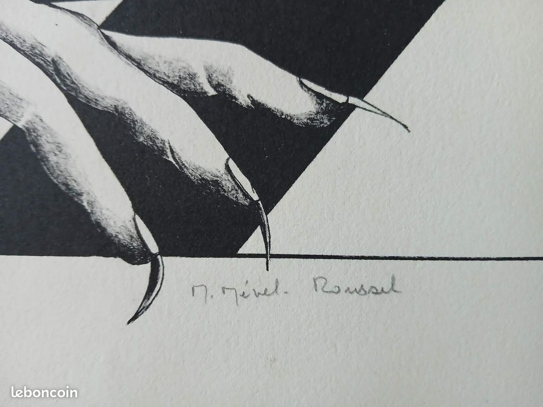 Lithographie originale signée (image 4)