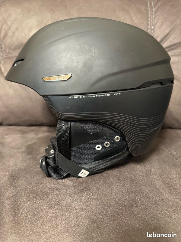 Casque Bollé Millenium Black Matte taille L:58-61cm (image 1)