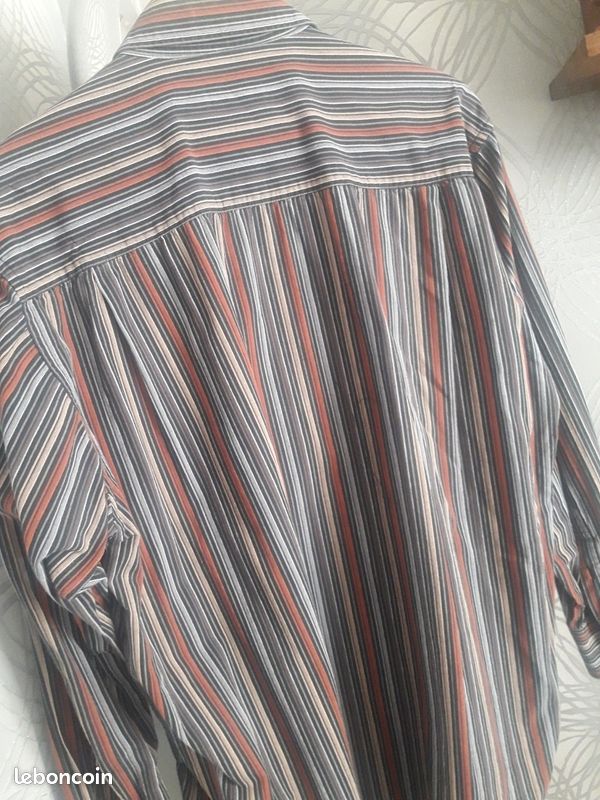 Chemise à rayures en coton (image 2)