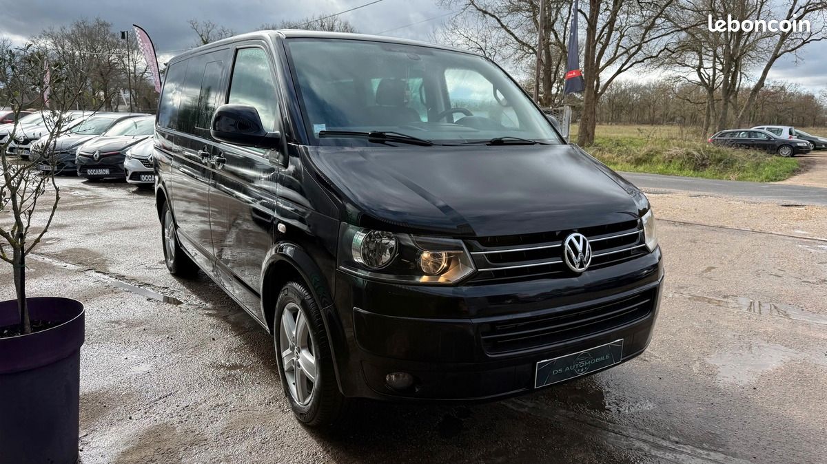 Volkswagen Multivan T5 2.0 TDI 180 Chx BVM banquette modulable revisé garantie (image 4)