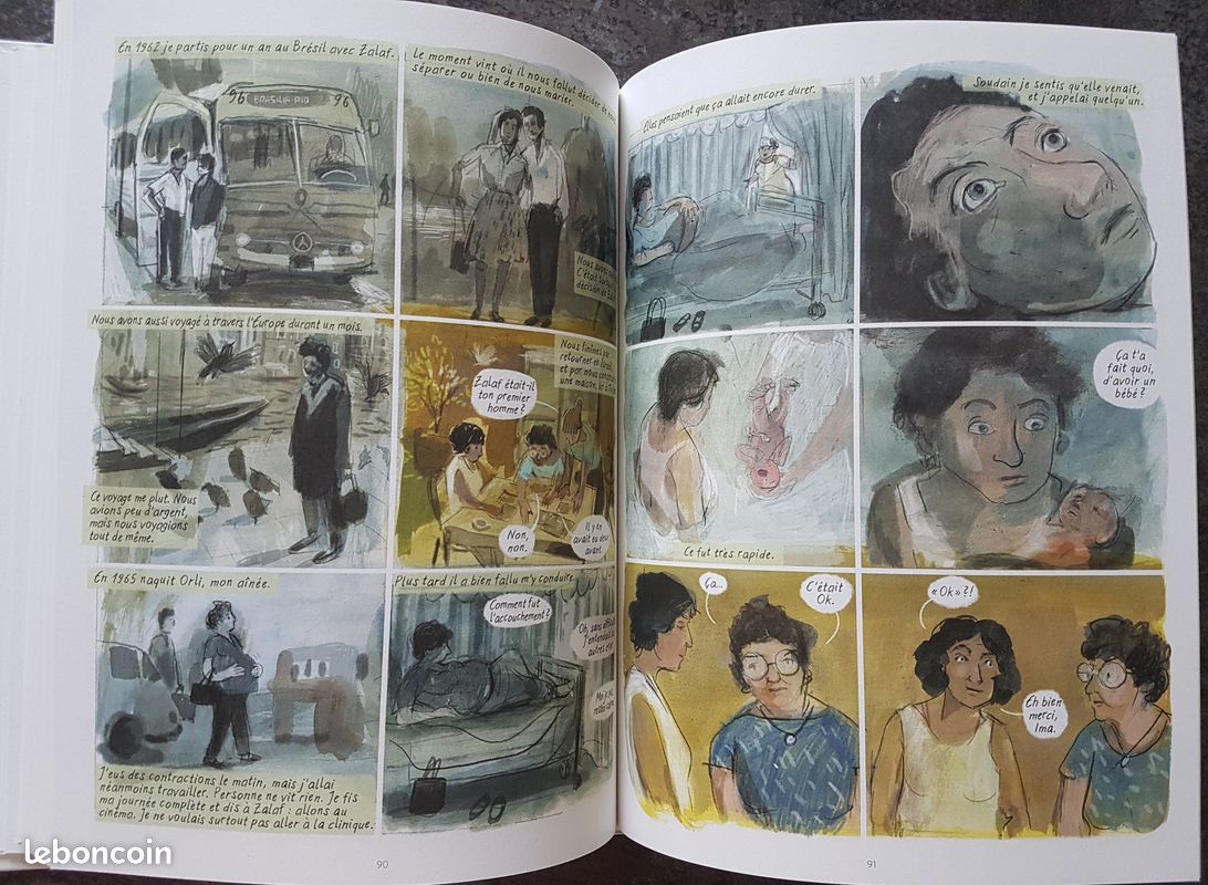 [BD / ROMAN GRAPHIQUE] Emmie Arbel. La couleur du souvenir - Barbara Yelin (Actes Sud - L'An 2) (image 5)