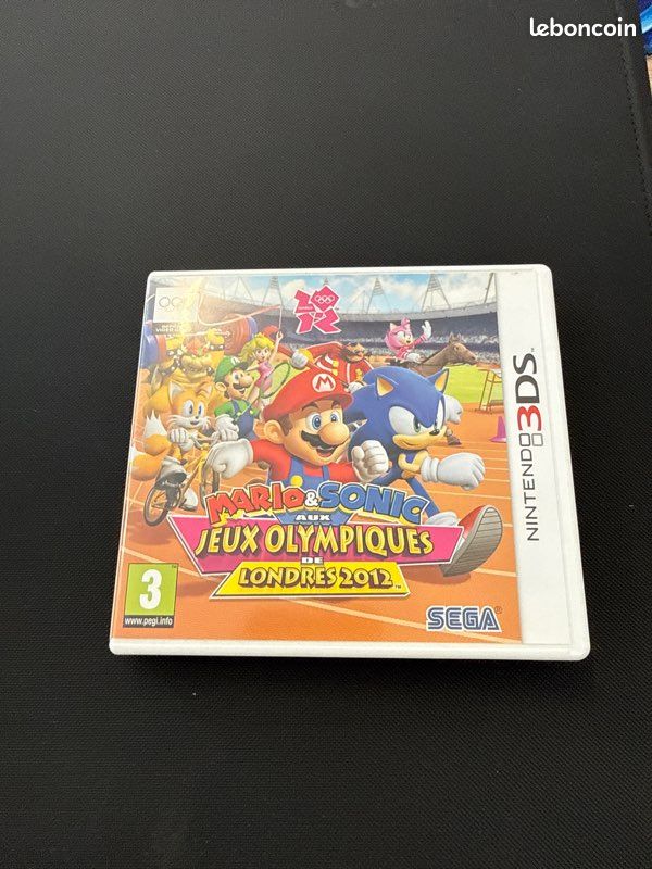 Mario & Sonic aux jeux olympiques Londres 2012 3DS complet (image 1)