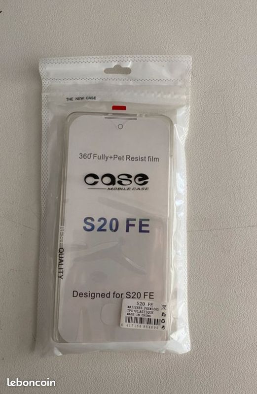 Coque Samsung Galaxy S20 FE neuf (image 1)