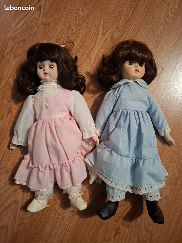 Poupées vintage en porcelaine cassée et pièces de poupée endommagées - Restoration Supply - France