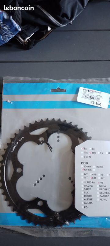 Plateau shimano 52d (image 1)