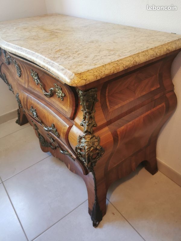 Magnifique commode tombeau (image 3)