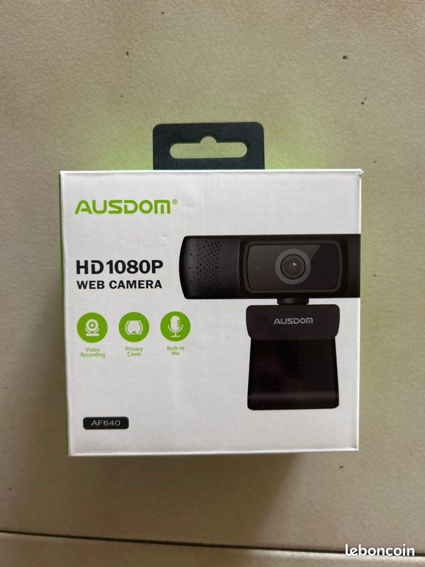 Af640 1080p Ausdom Af640 Business Webcam Full HD 1080P Webcam With