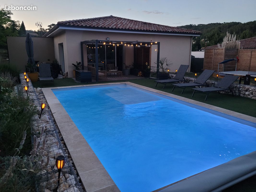 LOCATION UCEL : La maison des papillons de dugradus piscine chauffée (image 5)