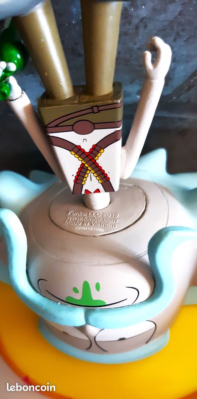 Figurine Funko Rick avec sombrero série Rick & Morty (image 3)