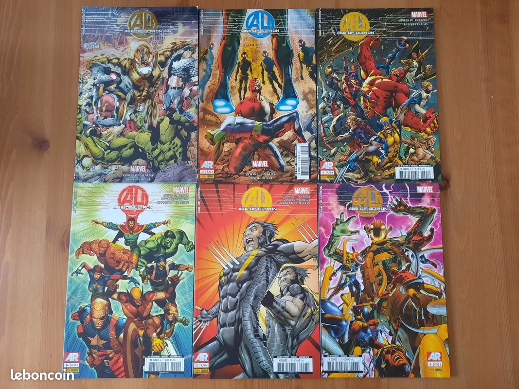 Comics Marvel - Age of Ultron - Tomes 1 à 6 (image 1)