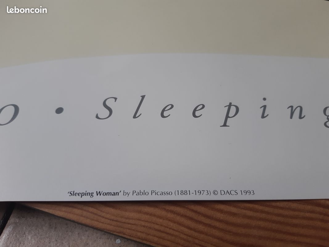Picasso - Sleeping woman - affiche 70 x 100 (image 2)