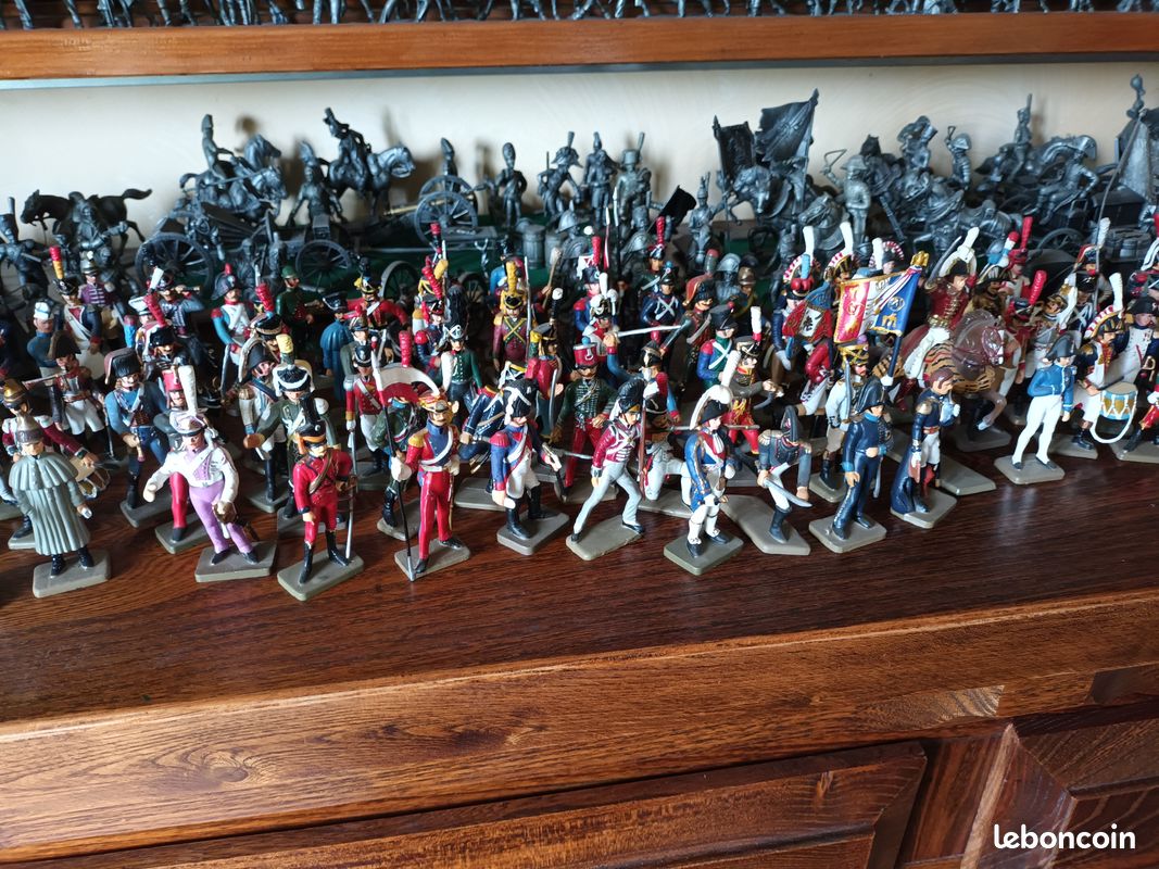 Lot De Soldats De Plomb - Ancienne Collection - Thème Napoléonien - Miniatures