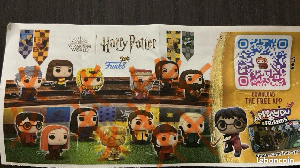 ÉCHANGES Kinder Joy Harry Potter (image 2)