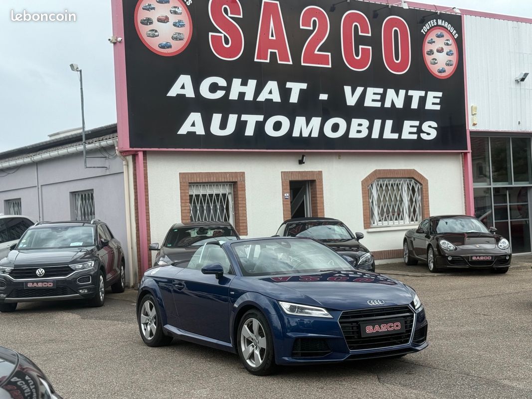 AUDI TT ROADSTER 2.0 TFSI 230 S line * GPS * 1 Ere Main (image 1)